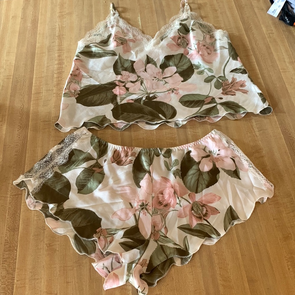 Victoria’s Secret Satin Cami Set